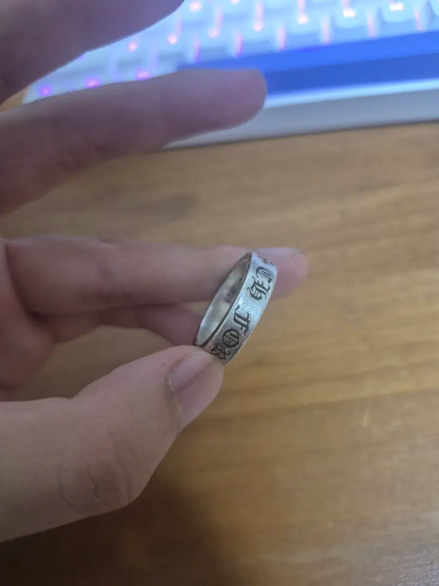 크롬하츠 스페이서 포에버 링 6mm 실버