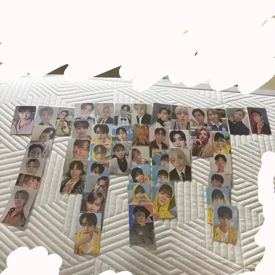 세븐틴 포카 46장 대량양도