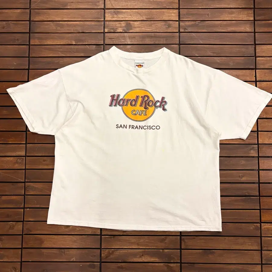(2XL) 하드락 카페 샌프란시스코 반팔 티셔츠