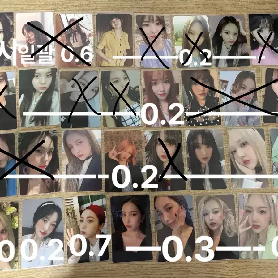 여자친구 포카 양도