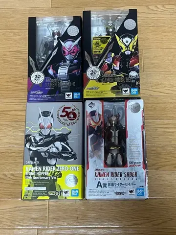 S.H.Figuarts 가면라이더 4체 세트