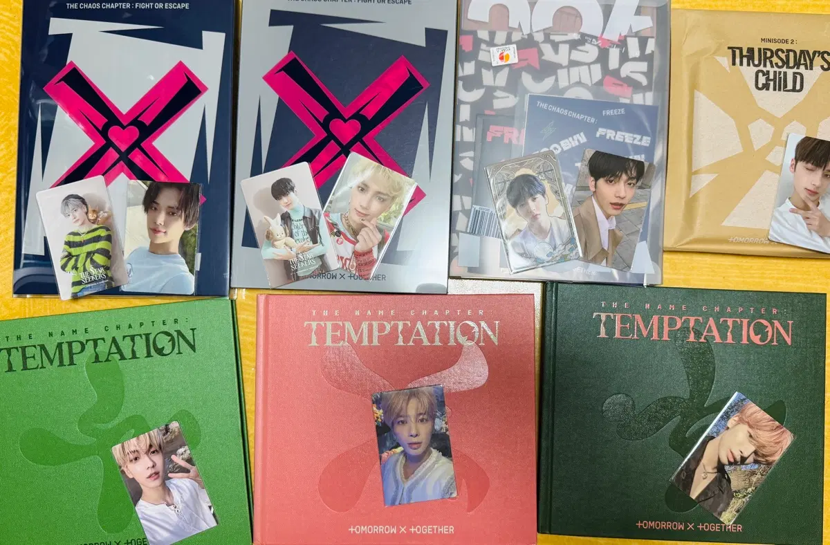 투모로우바이투게더(투바투, TXT) 앨범+포카