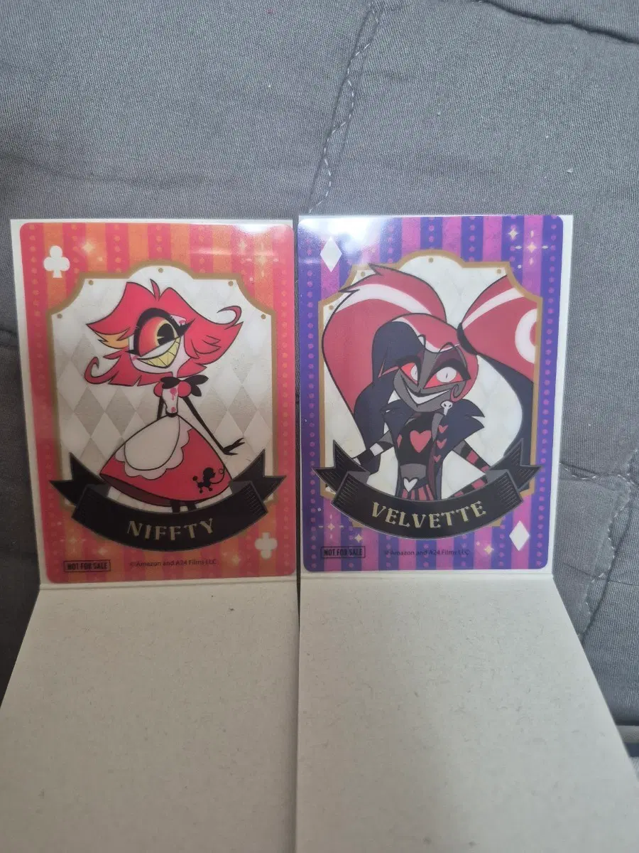 해즈빈 호텔 팝업 특전 카드 판매 교환