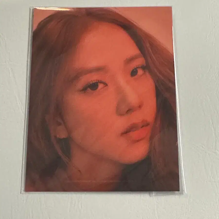 블랙핑크 킬디스러브 지수 포토카드