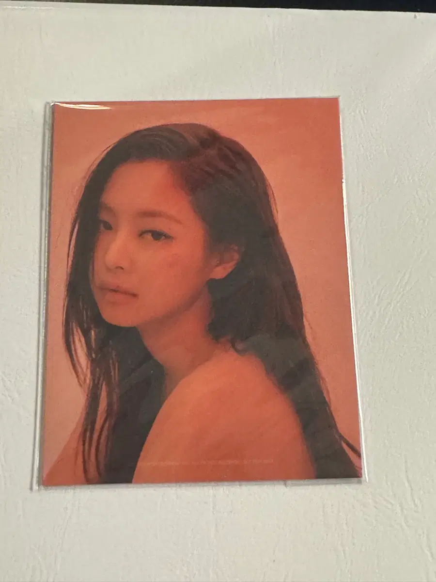 블랙핑크 킬디스러브 제니 포토카드