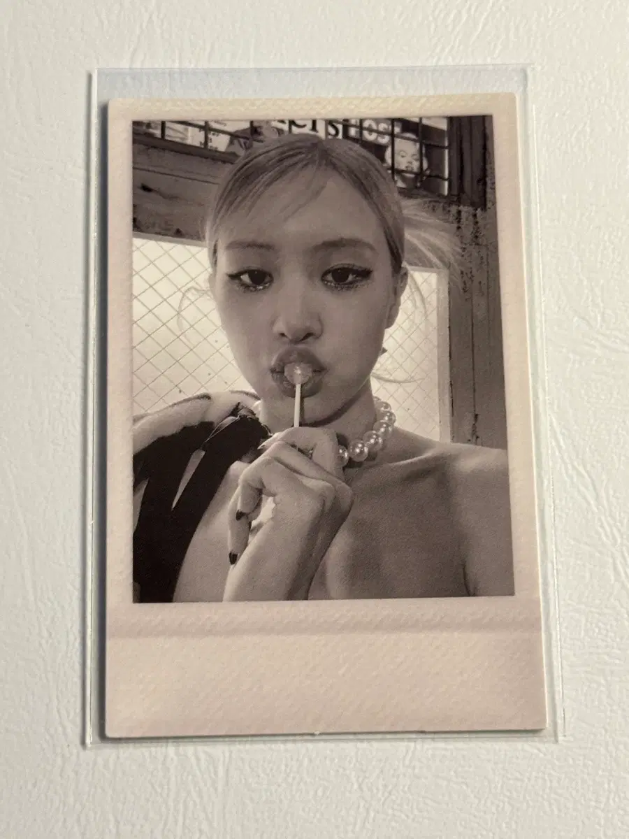 블랙핑크 로제 솔로 앨범 포토카드