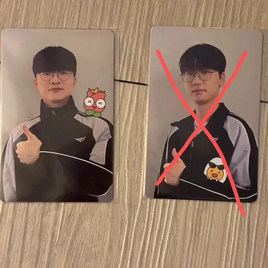 티원 페이커 도란 포토카드 포카