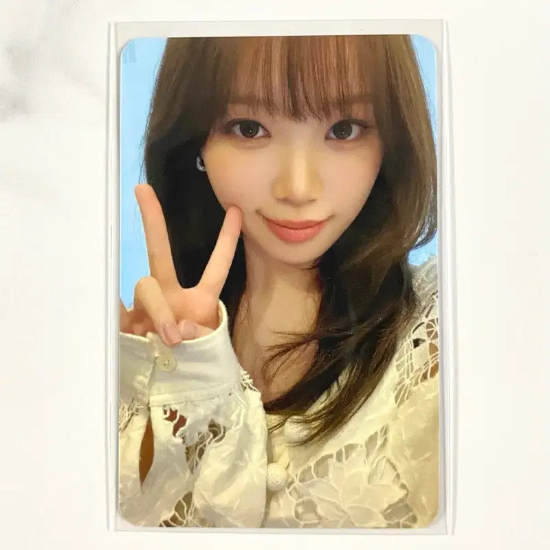 #최저가)르세라핌 김채원 pureflow 뮤직플랜트 미공포 뮤플 채원 포카 분철