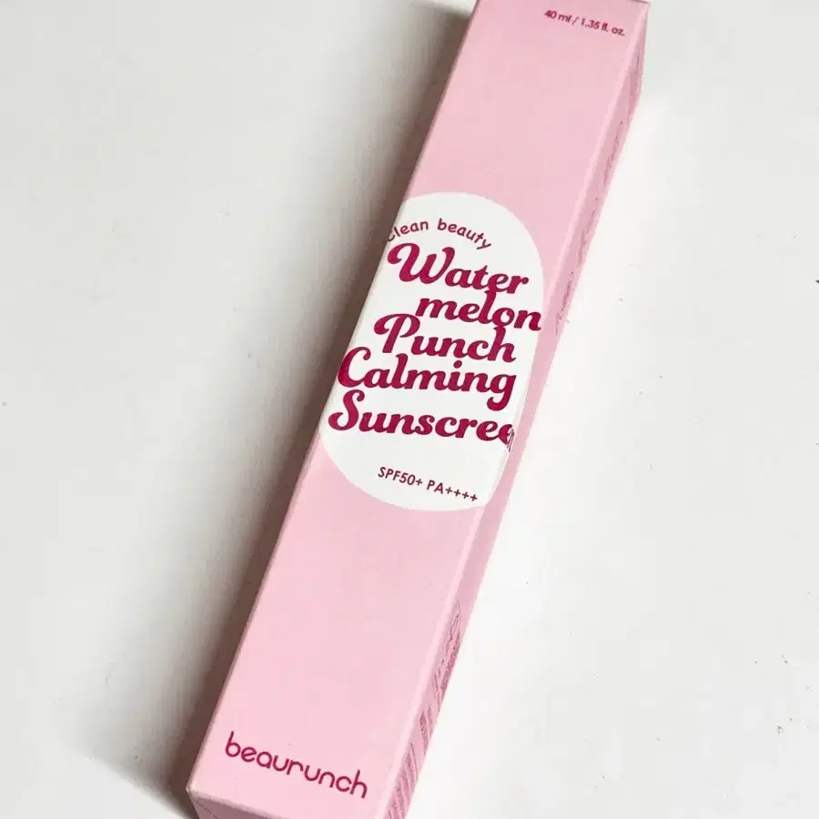 (새상품)뷰런치 워터멜론 펀치 카밍 선스크린 40ml