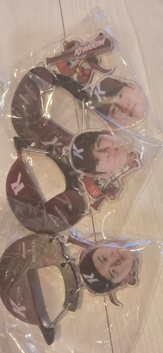 키움히어로즈 메디힐 카라비너 키링 교환