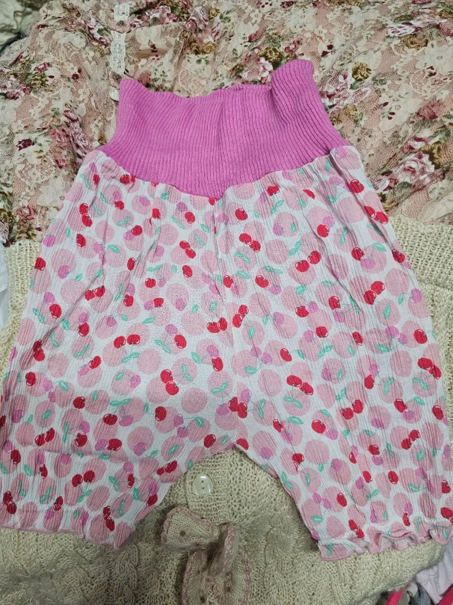 지지미 배앓이 바지 80