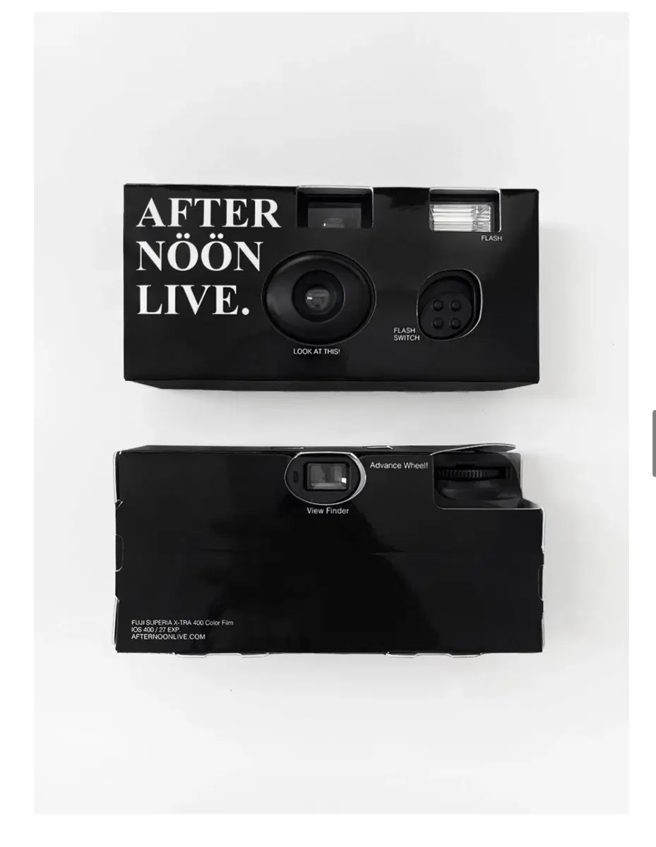 일회용 카메라 애프너문라이브 AFTERNOONLIVE Single-Use Film Camera