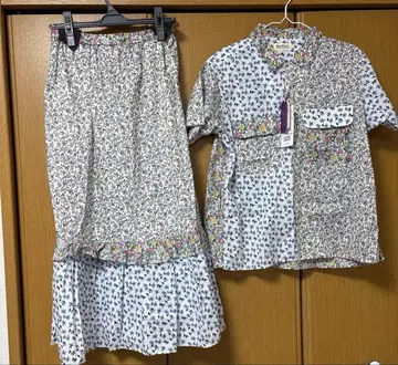 BEAMS BOY LIBERTY 크레이지 패턴 셋업