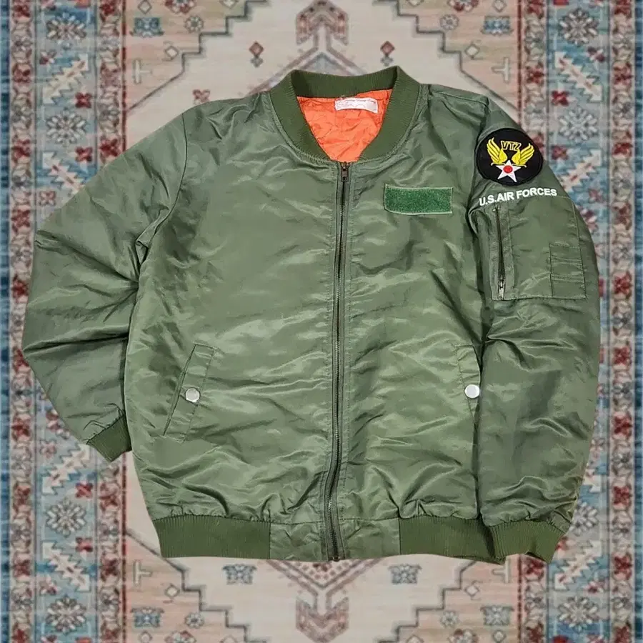 U.S.AIR FORCES 나일론 올드스쿨 Ma-1 항공점퍼 자켓