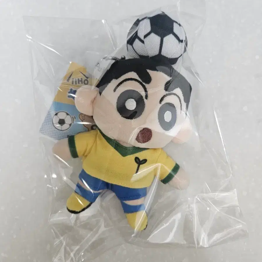 짱구 축구공 키링 인형 새상품