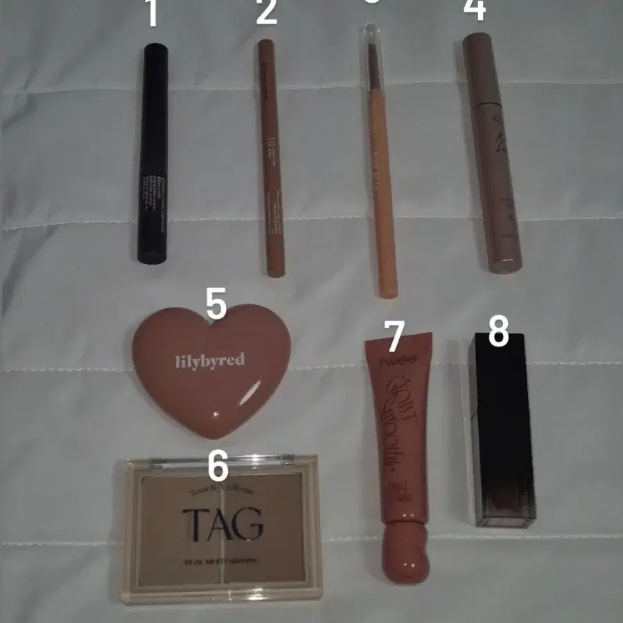 색조 브로우마스카라 젤아이라이너 트임라이너 마스카라 블러셔 쉐딩 틴트 갈웜 뮤트