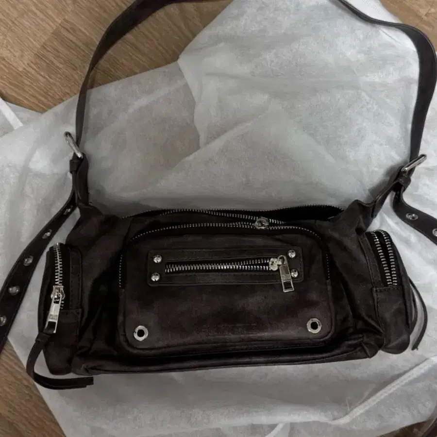 블랙퍼플 마르코 백 Marco Bag_BROWN