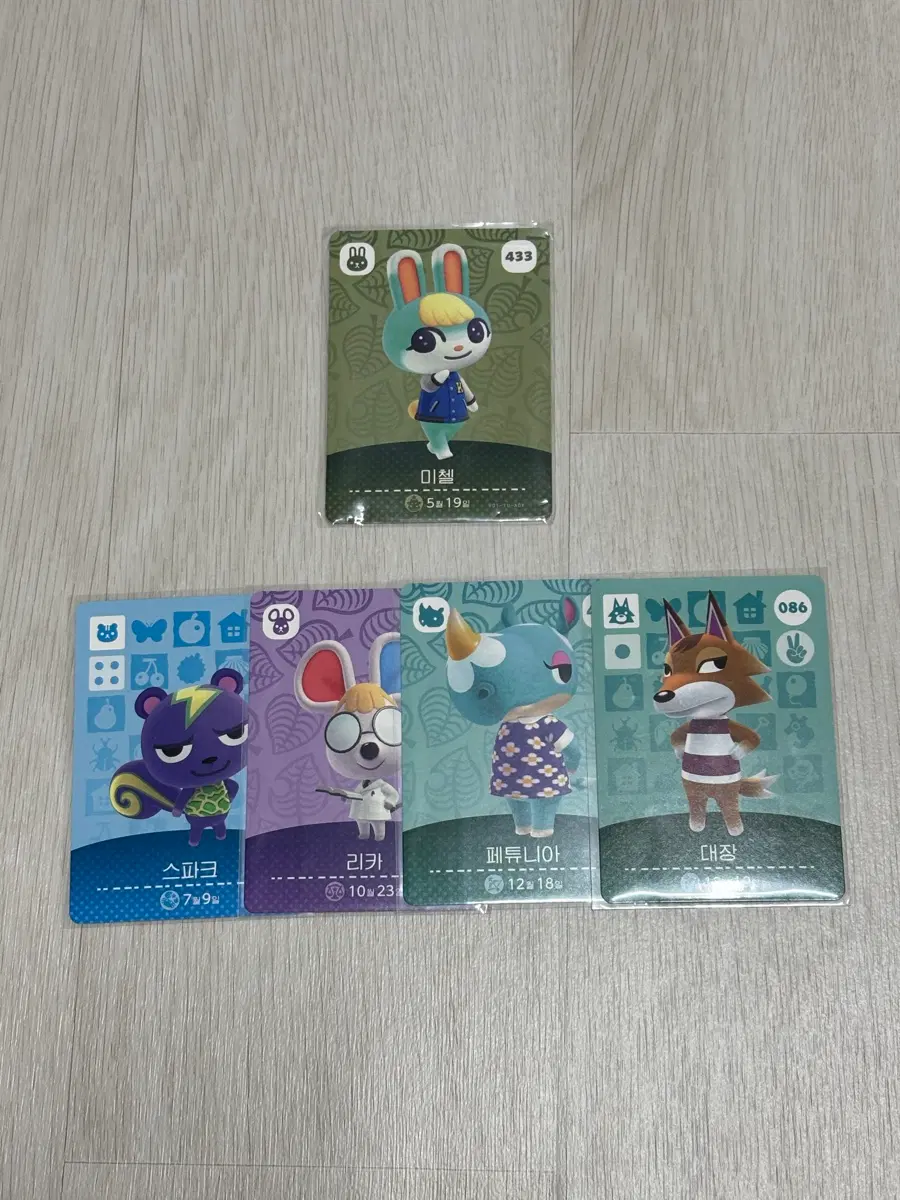 동물의 숲 미첼 외 4명 아미보[정품]
