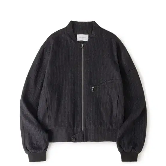 해칭룸 Hairy Bomber Jacket Stripe Black