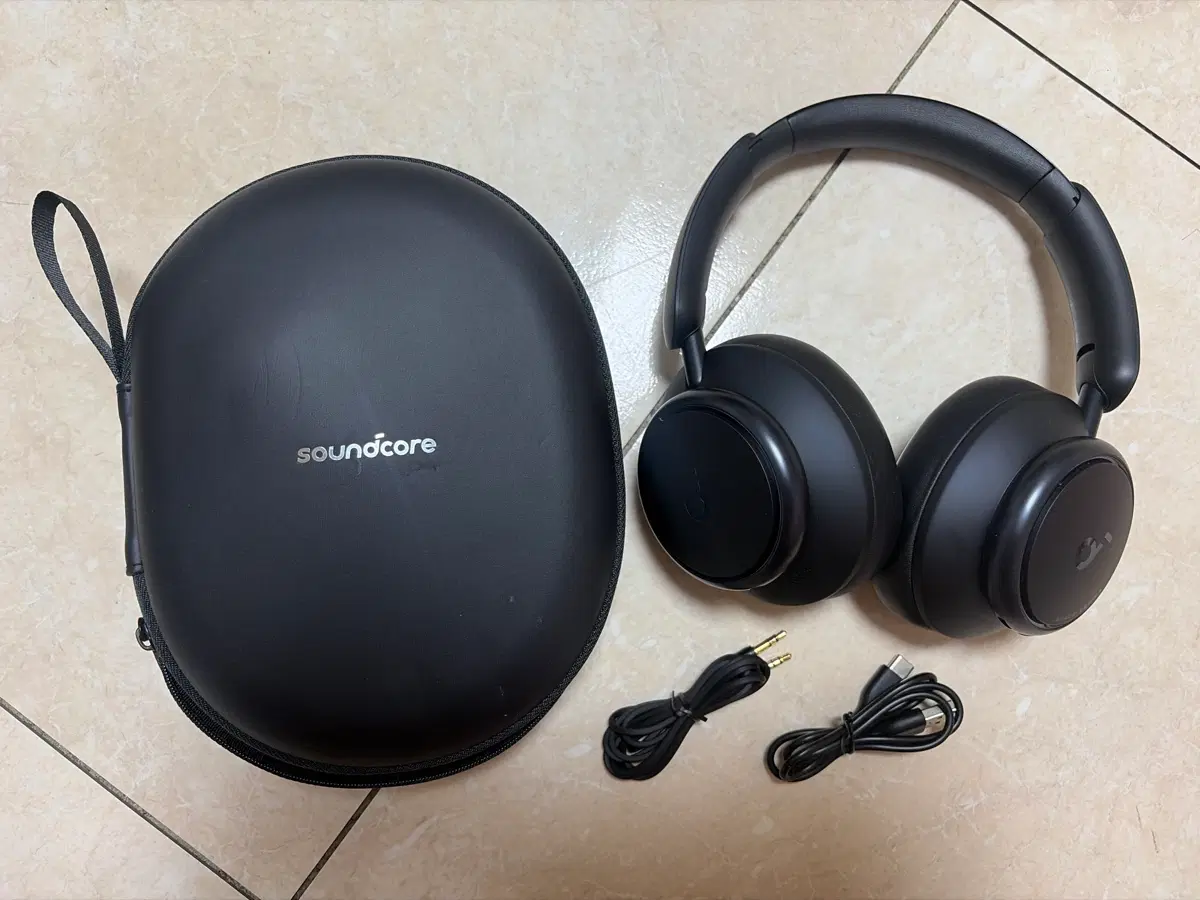 Soundcore 헤드폰 블랙