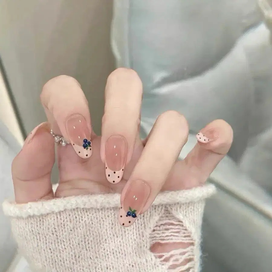 누드베리 프렌치 네일팁