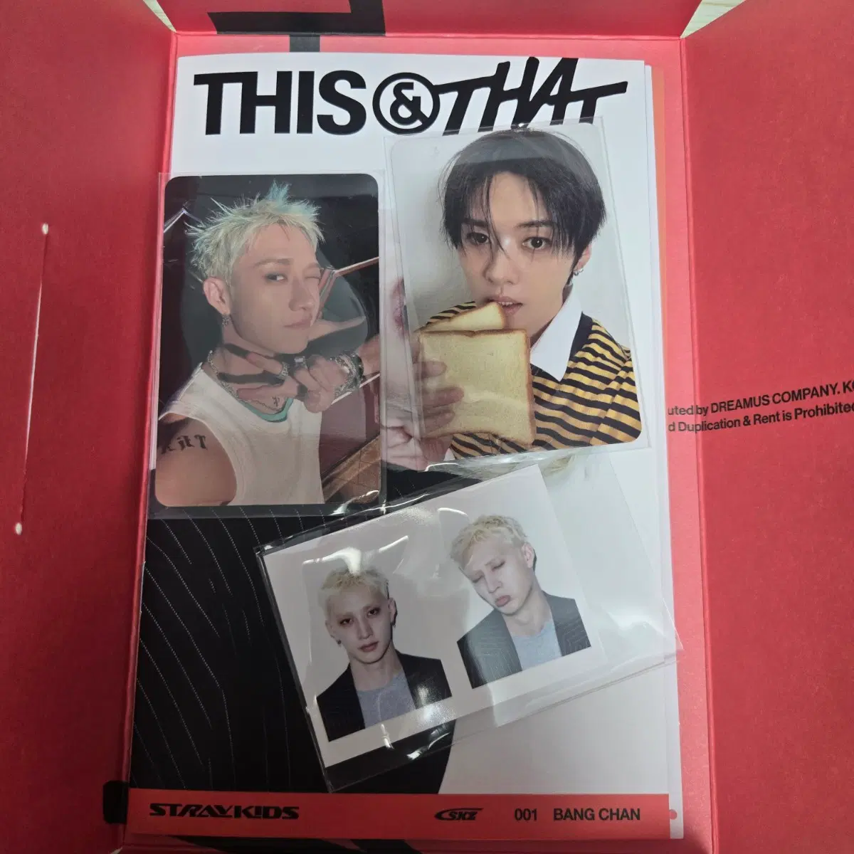 스트레이키즈 THIS&THAT 개봉앨범 방찬, 리노