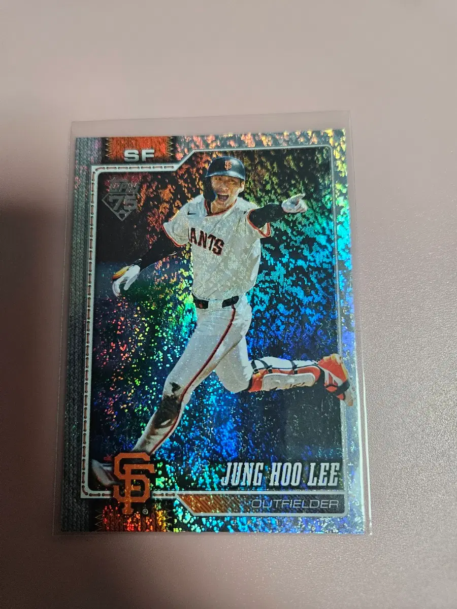 이정후 2026 Topps Foil 카드