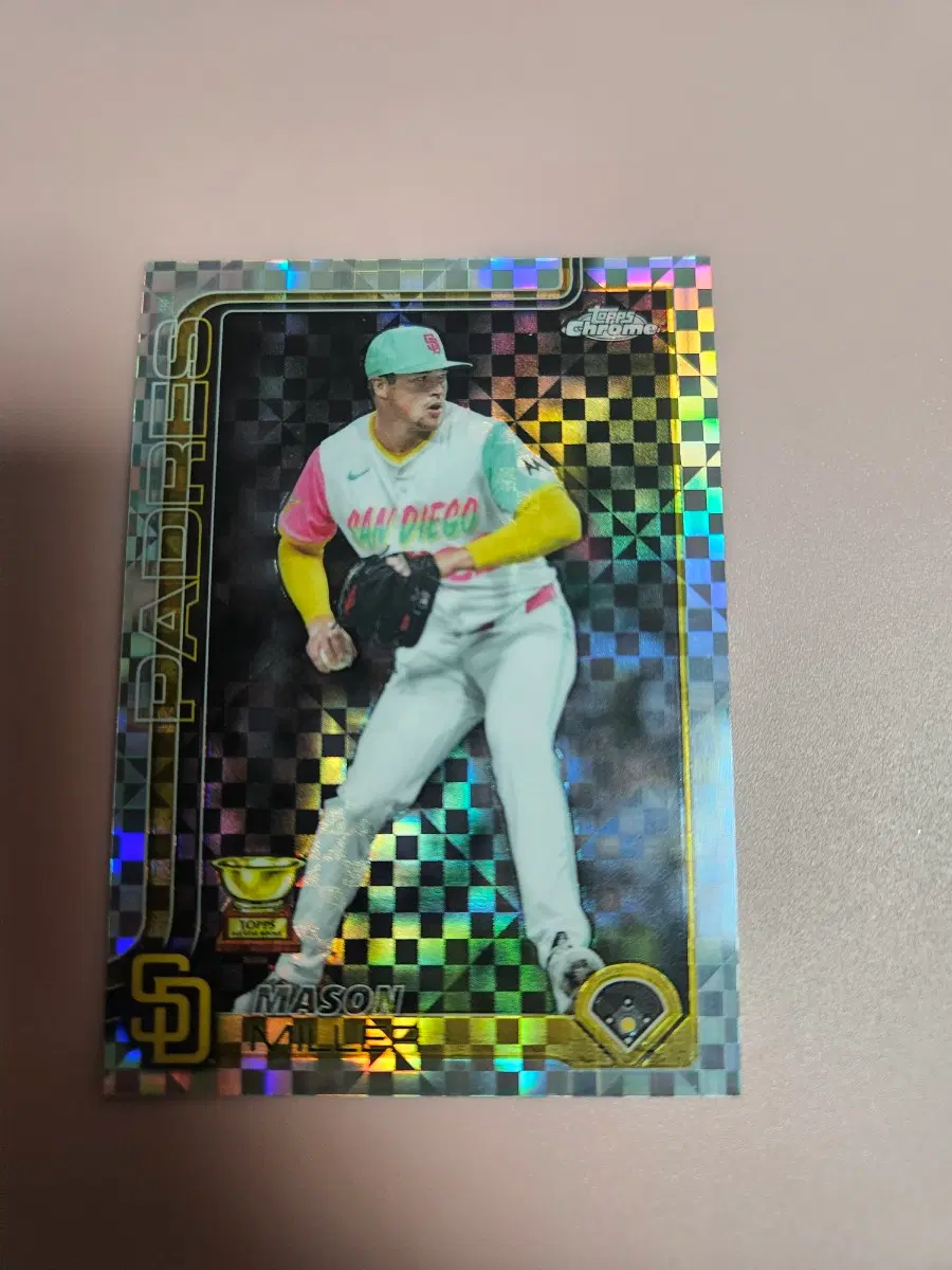 샌디에이고)메이슨 밀러 2026 Topps Chrome 리플렉터