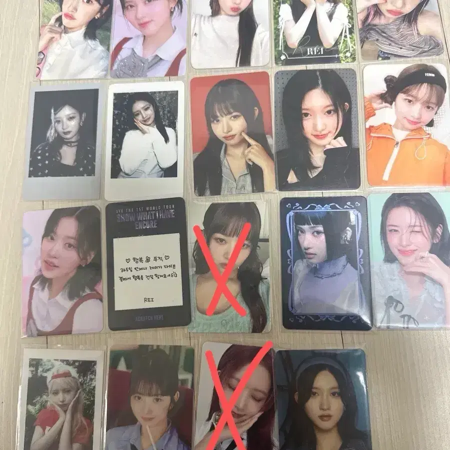 아이브 포토카드 일괄 판매