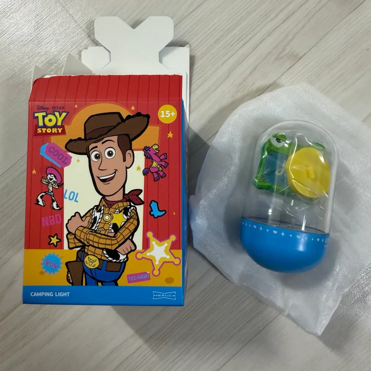 디즈니 픽사 토이스토리 (릴리패드) 캠핑 랜턴 피규어