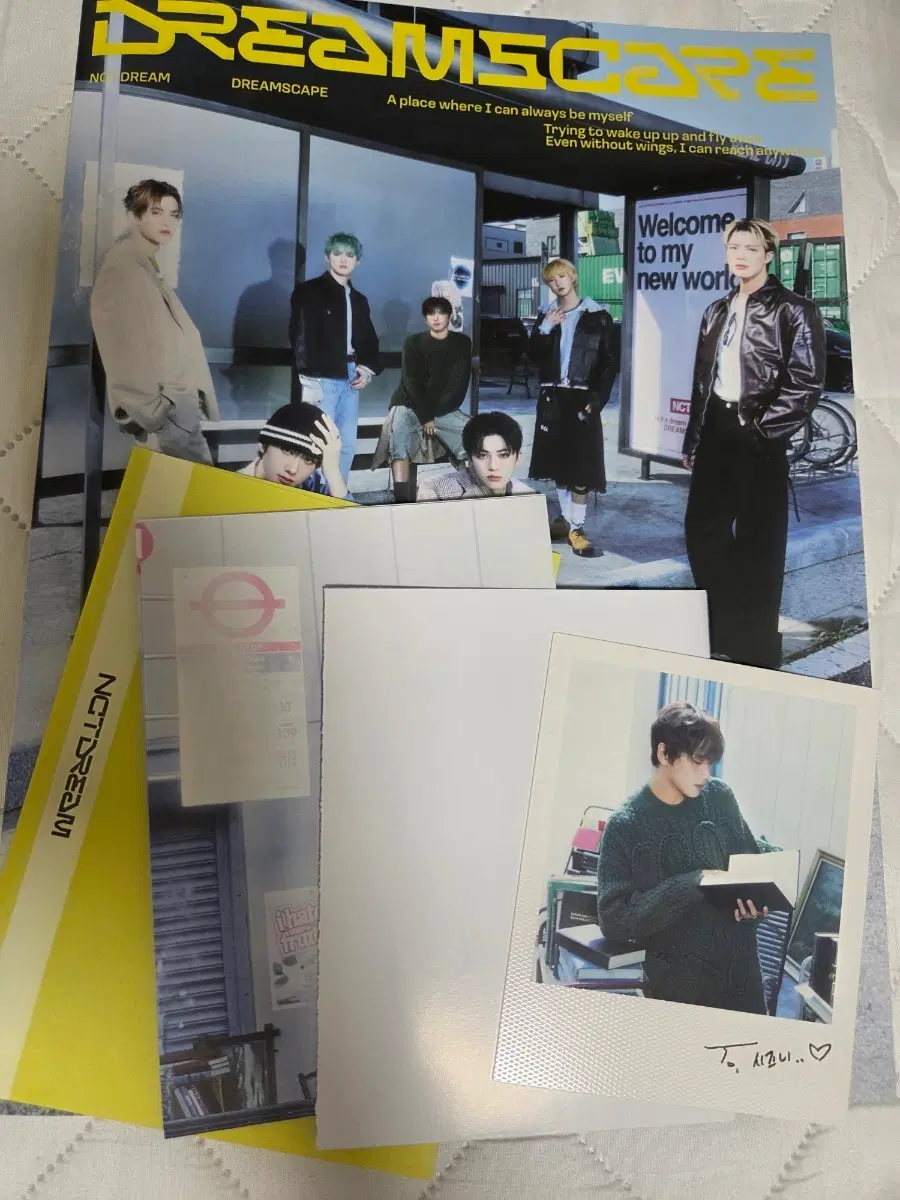 NCT DREAM DREAMSCAPE 포토북 앨범 엔시티드림 드림스케이프 해찬세트