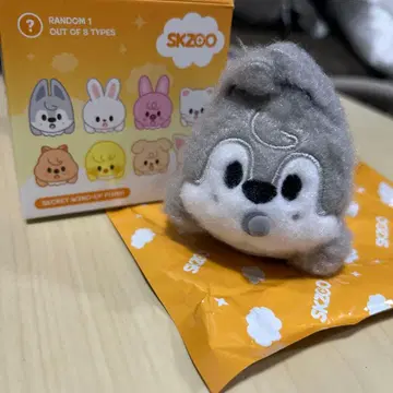 스키즈 RUN IT 서울콘 WIND UP PLUSH 울프 찬