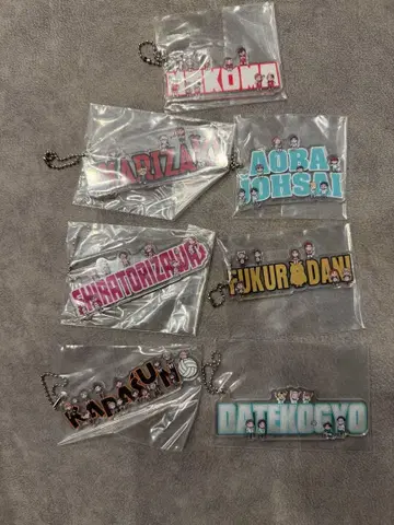 [ 제일복권 ] 하이큐!! I상 아크릴 참 컴플리트