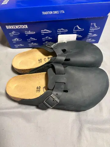BIRKENSTOCK 보스턴 블랙 40