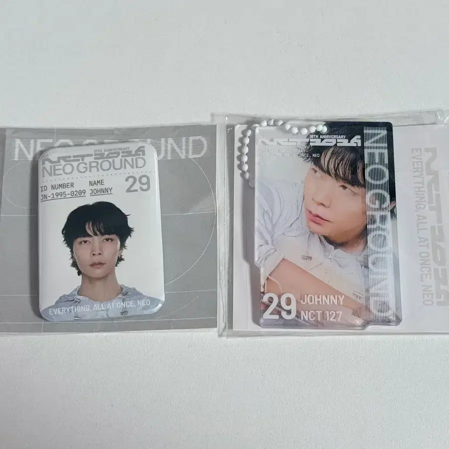 엔시티 네오 그라운드 팝업 쟈니 가챠 뱃지, 렌티큘러 일괄