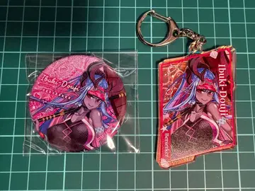 FGO 이부키도지 아크릴 키링&캔뱃지 세트