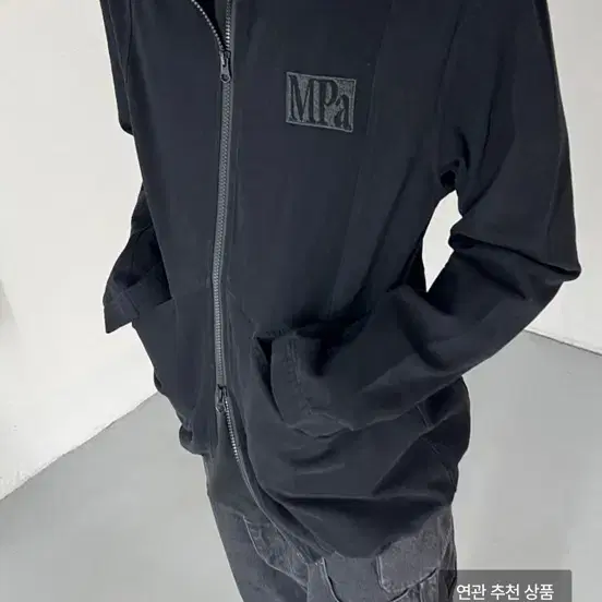 Mpa portable jacket M 시착용