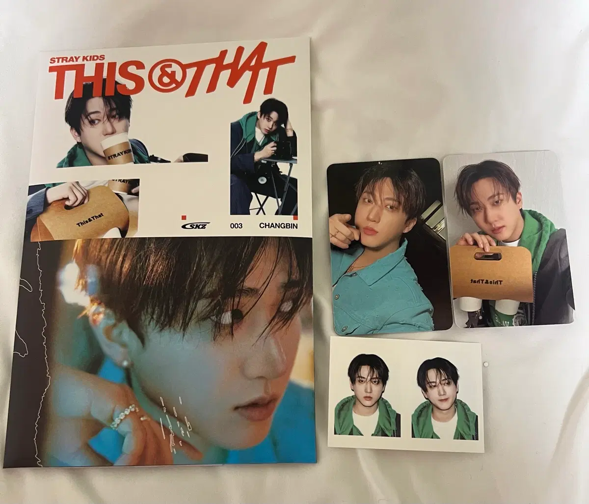 스트레이키즈 창빈 THIS & THAT 개인앨범 예판 포토카드