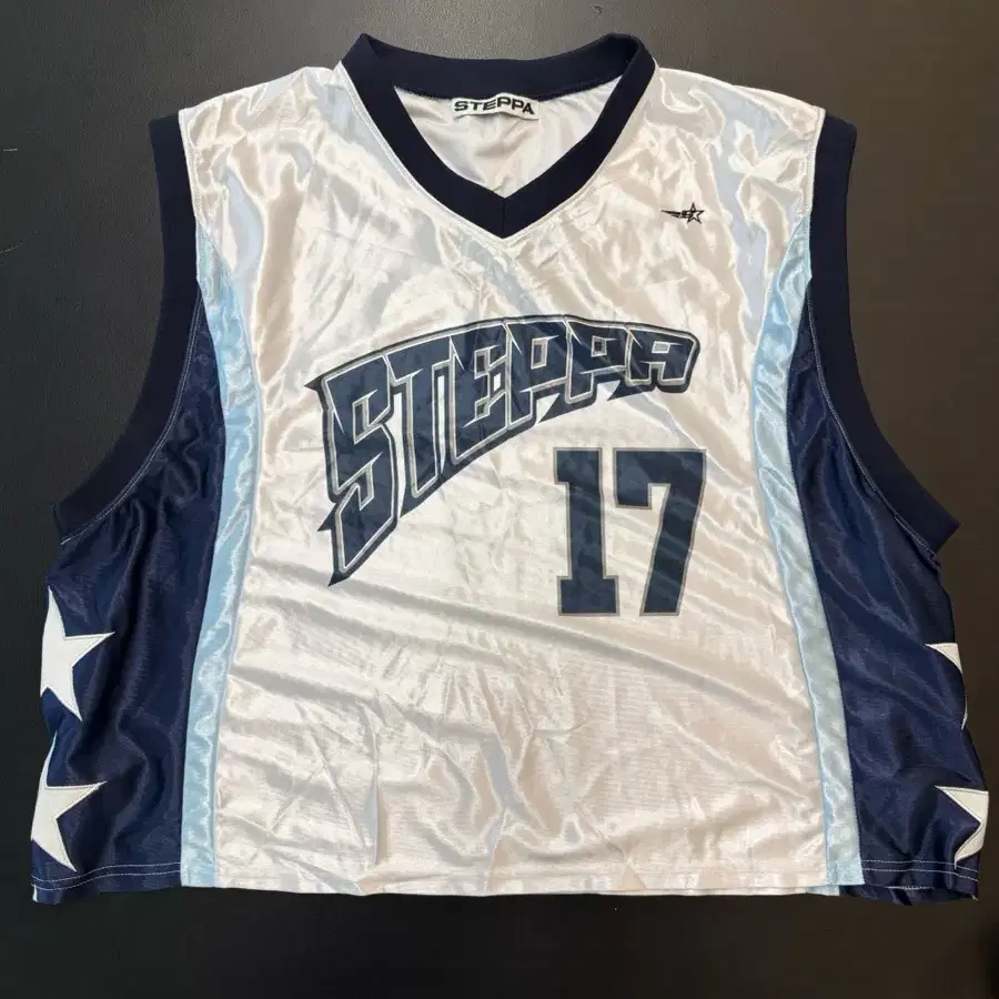 STEPPA BASKETBALL SLEEVELESS_WHITE