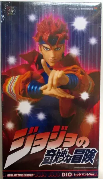 메디콤 토이 REAL ACTION HEROES 죠죠의 기묘한 모험 Part 3 스타더스트 크루세이더즈 디오 레드 망토 ver
