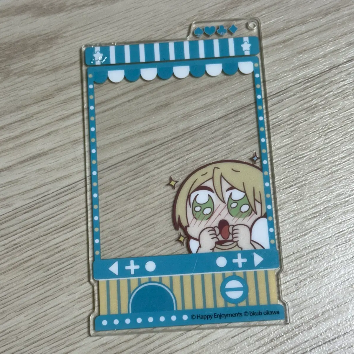 앙상블스타즈 앙스타 시라토리 아이라 부쿠부 아크릴 프레임 키링