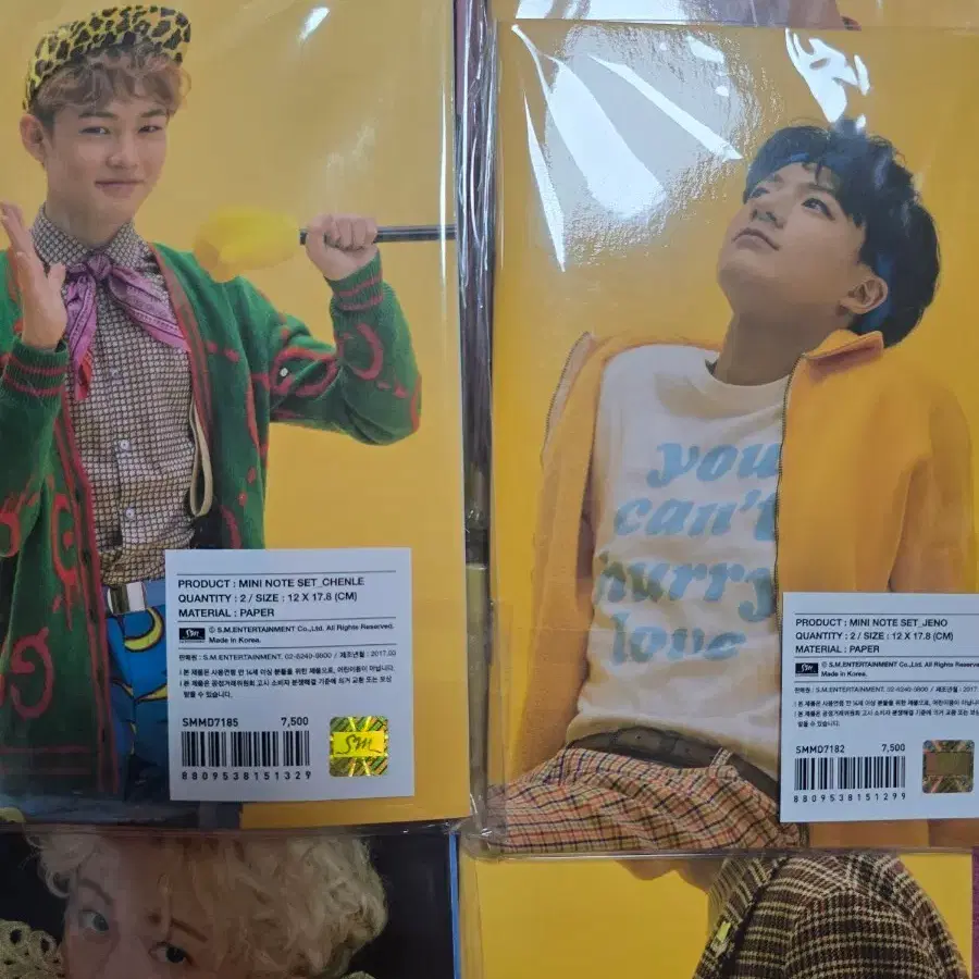 NCT DREAM 엔시티드림 마지막첫사랑 미니노트세트 마크 제노 해찬 천러