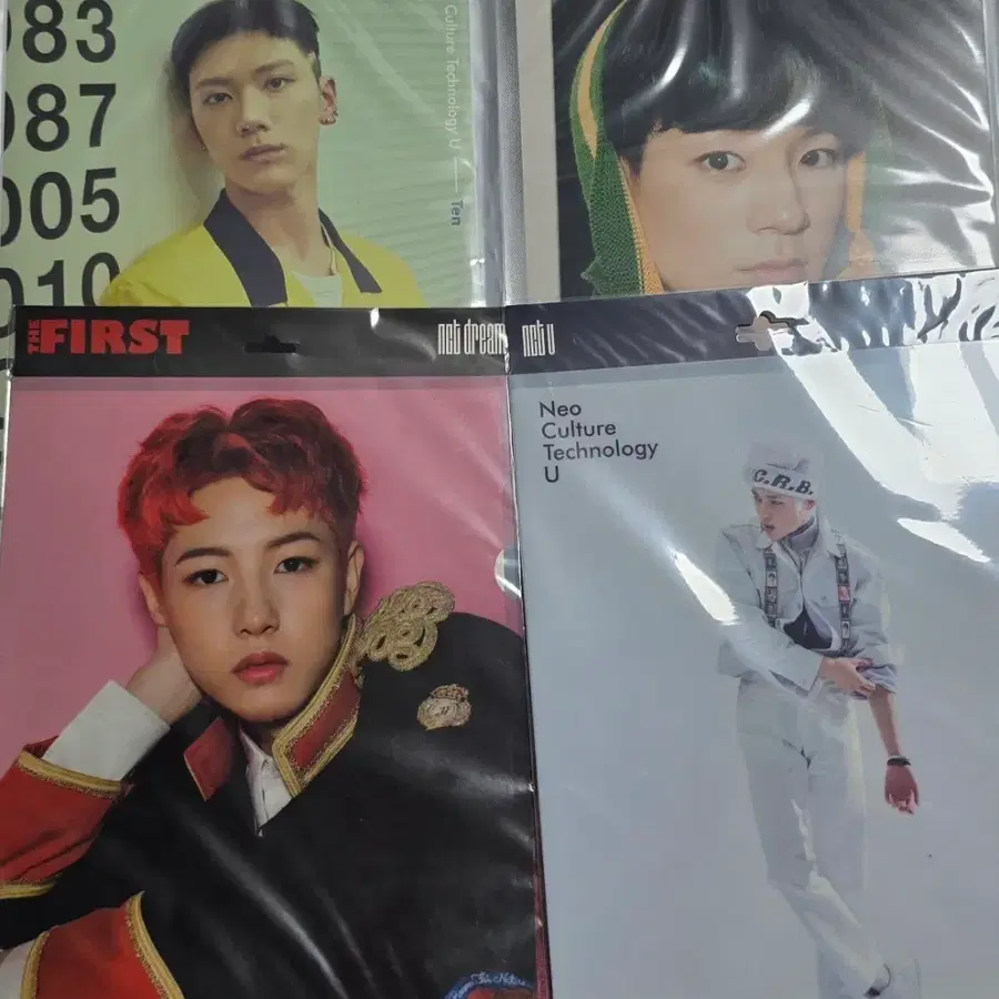 엔시티 고급인화 L홀더 부채  태용 텐 마크 런쥔 제노