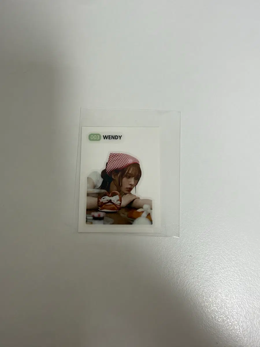 레드벨벳 2026 시즌그리팅 시그 웬디 띠부씰