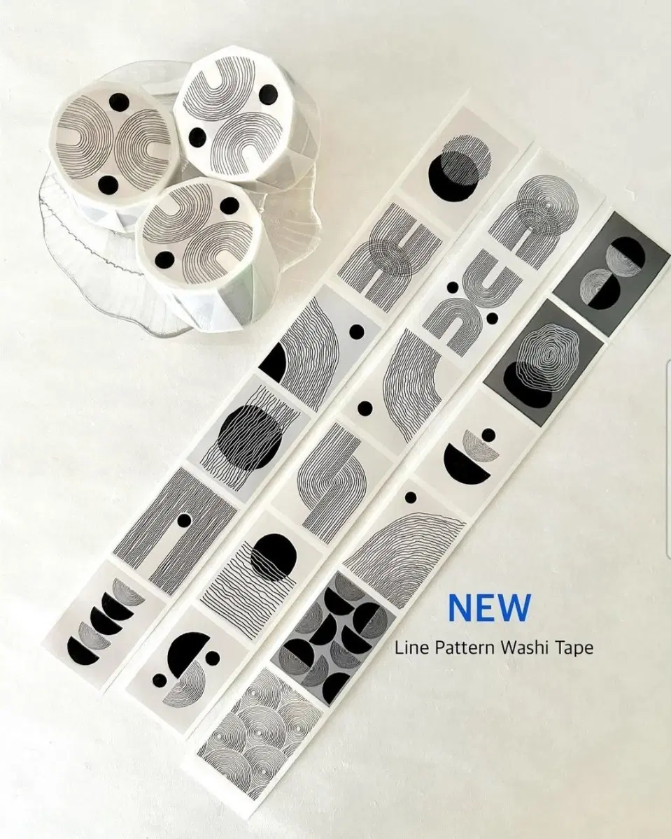 [바이유미] Line Pattern Washi Tape
