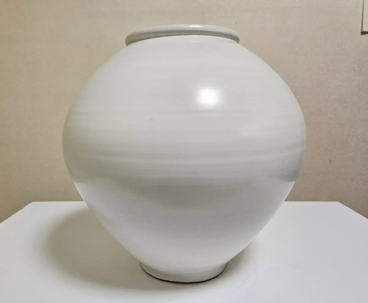 무광 대형 달항아리 2번 (40cm)