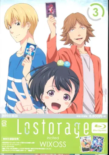 애니메이션 Blu-ray 카드 없음) Lostorage incited WIXOSS 3 [초회 사양판]