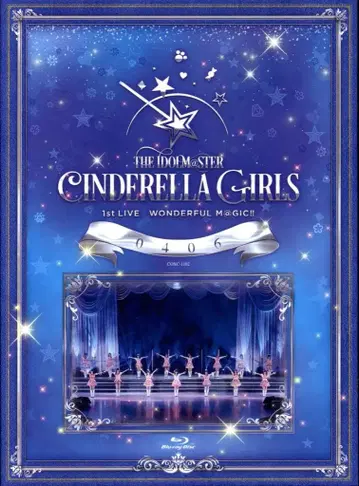 라이브 Blu-ray THE IDOLM@STER CINDERELLA GIRLS 1stLIVE WONDERFUL M@GIC!! 0406
