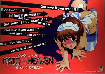MAID in HEAVEN 메이드인헤븐 사랑이라는 이름의 욕망 B2 포스터