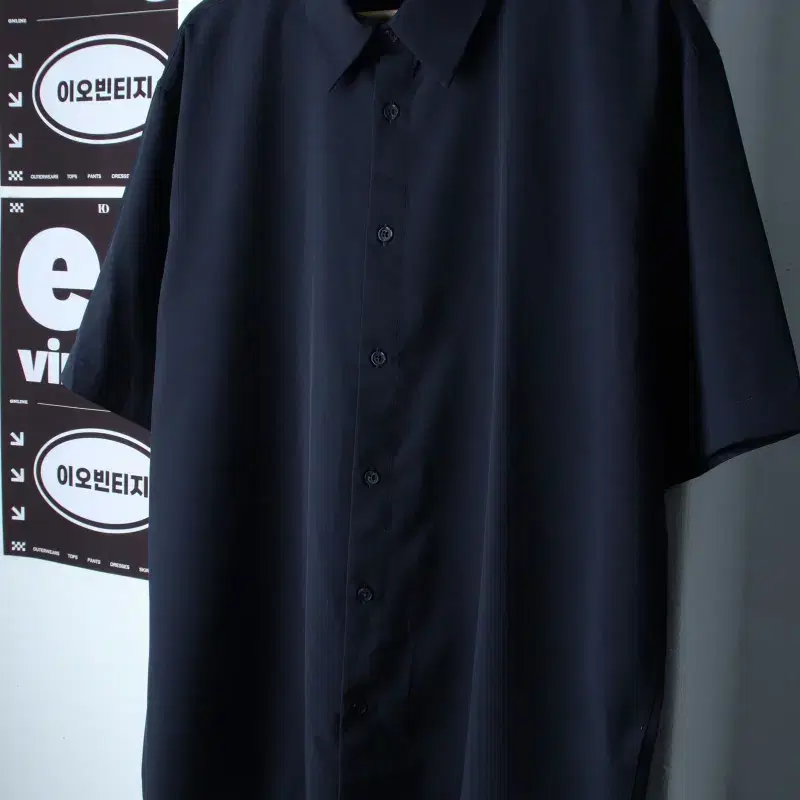 (2XL) 스파오 반팔 카라 티셔츠 셔츠 남방 빅사이즈-H36876
